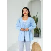 Ön Büzgülü Kimono Tunik