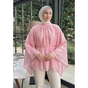 Büzgülü Reglan Kol Tunik