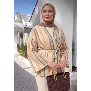 Çizgili Kimono