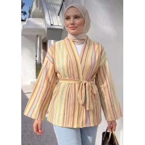Çizgili Kimono