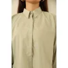 Poplin Basic Gömlek haki