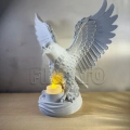 Kartal Ruh Heykeli (Beyaz)