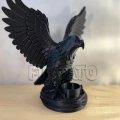 Kartal Ruh Heykeli (Siyah)