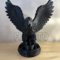 Kartal Ruh Heykeli (Siyah)
