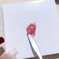 Nail-Art karıştırma kağıdı, çift taraflı, suya dayanıklı, tek kullanımlık boya karıştırma kağıdı 50 yaprak
