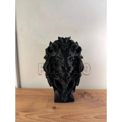 Aslan Büst Dekoratif Biblo | Masaüstü ve Ev Ofis Aksesuarı