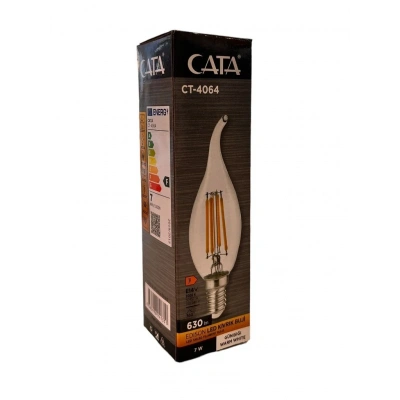 CATA Ct-4064 E14 Led kıvrık Buji ampul