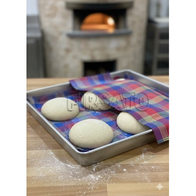 Ekose desen 100x100cm Hamur Mayalama Örtüsü | Lahmacunluk | sofra örtüsü | masa örtüsü | Çok Amaçlı örtü