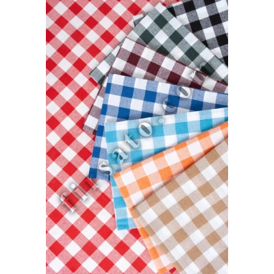 Fiber Kareli Masa Örtüsü 160 x 220 cm