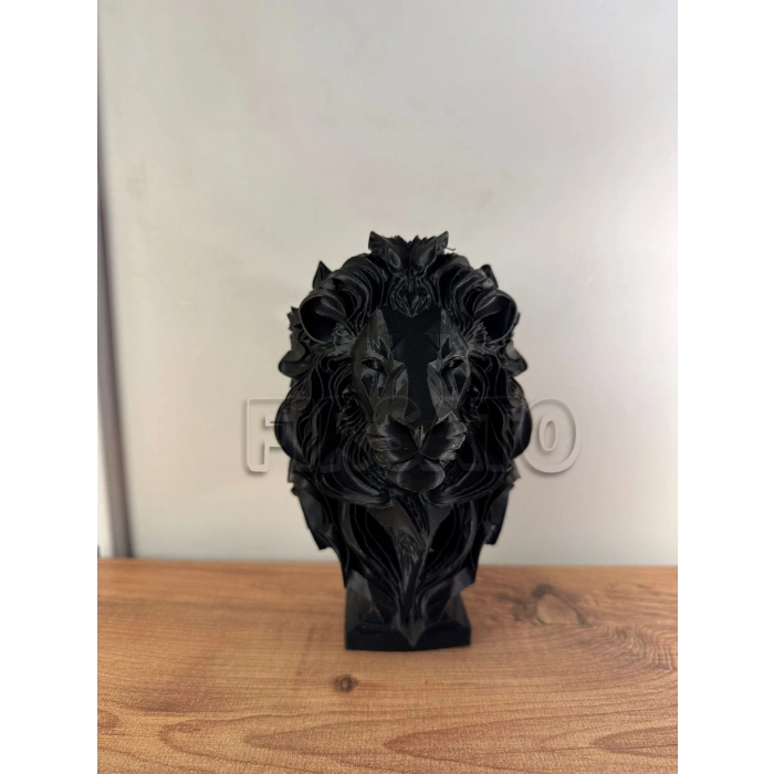 Aslan Büst Dekoratif Biblo | Masaüstü ve Ev Ofis Aksesuarı