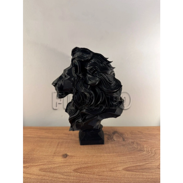 Aslan Büst Dekoratif Biblo | Masaüstü ve Ev Ofis Aksesuarı