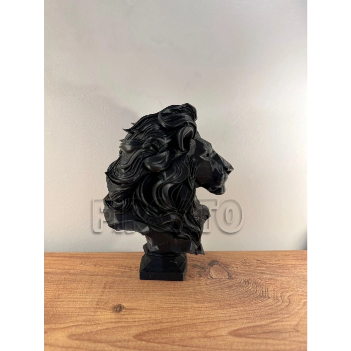 Aslan Büst Dekoratif Biblo | Masaüstü ve Ev Ofis Aksesuarı