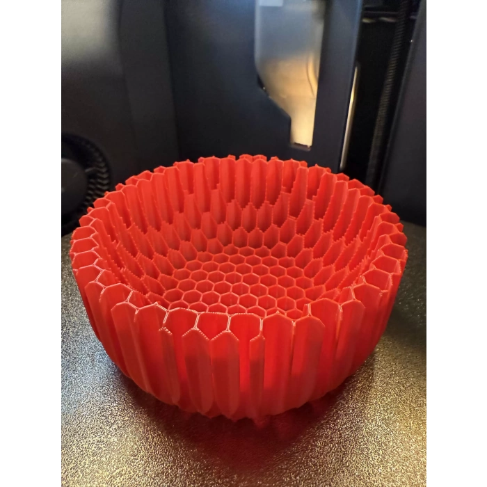 Bal peteği desenli masa üstü düzenleyici