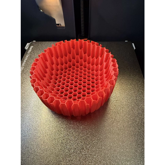 Bal peteği desenli masa üstü düzenleyici