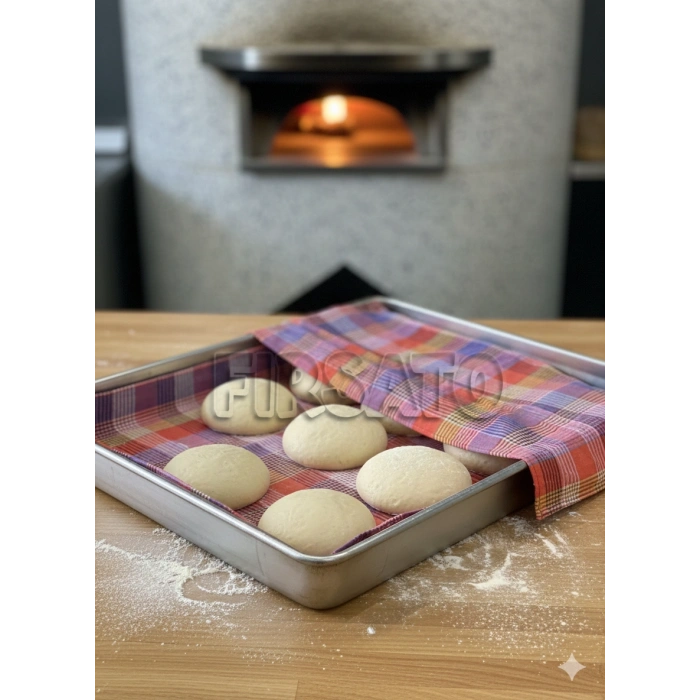 Ekose desen 100x100cm Hamur Mayalama Örtüsü | Lahmacunluk | sofra örtüsü | masa örtüsü | Çok Amaçlı örtü