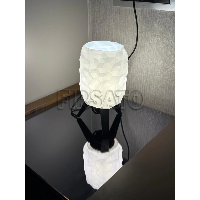 Form Işıkları Serisi- Kaya Masa Lambası