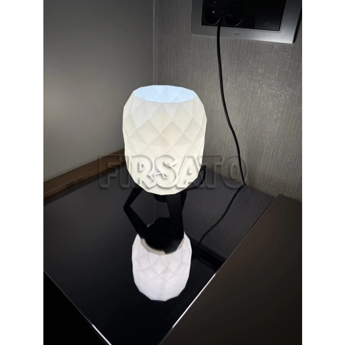 Form Işıkları Serisi - Kristal Masa Lambası