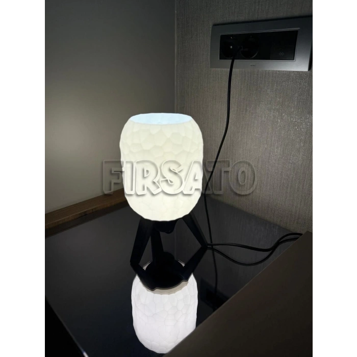 Form Işıkları Serisi- Mozaik Masa Lambası