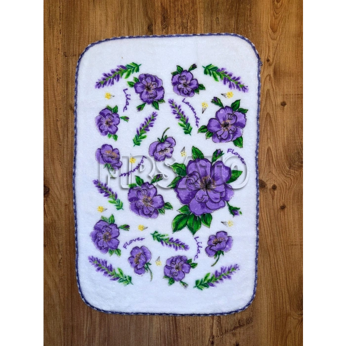 EKO Havlu Dokulu Baskı Desenli 30x50 3lü Mutfak Havlusu | Kurulama Bezi