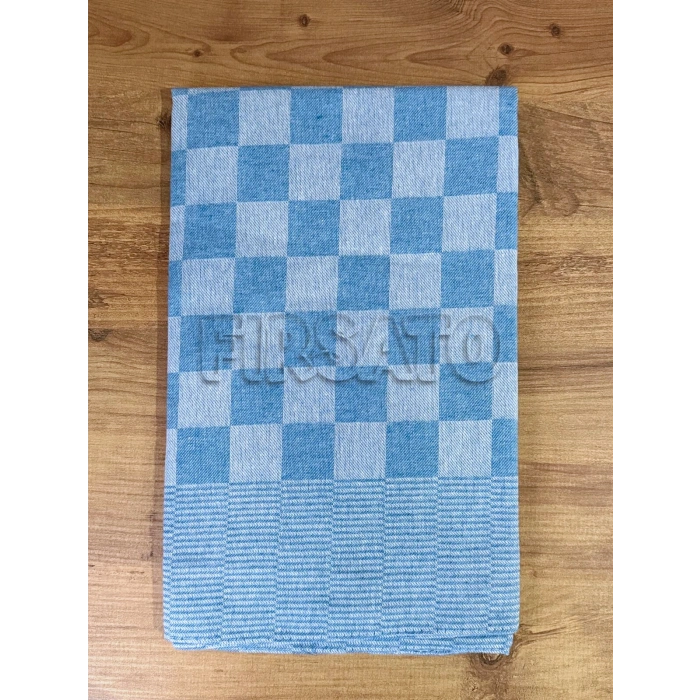 Potihome Damalı Kenar Bordürlü Masa Örtüsü 140x140 cm Sofra Bezi, Piknik Örtüsü