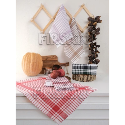 10lu Eko Set, 50x70cm, Asorti Renkli, Pötikare Beslenme Örtüsü | Mutfak Havlusu