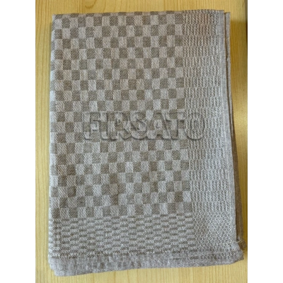 Damalı Peçete Seti 10 lu Gri-kahve