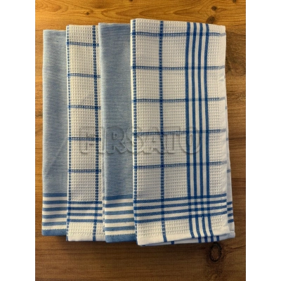 SoftPetek 4’lü Mutfak Havlusu & Kurulama Bezi Seti (50x70 cm, OEKO-TEX, Pamuklu)