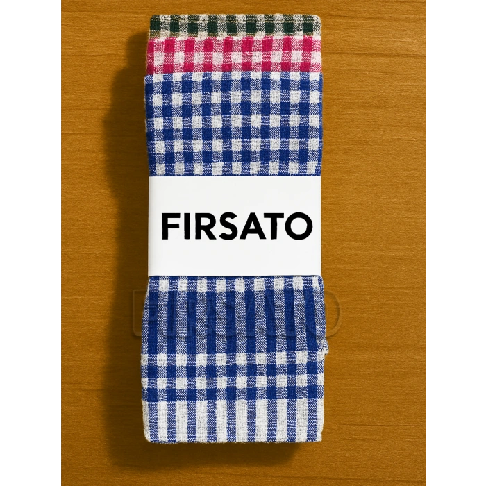 3lü Set, 50x70cm, Asorti Renkli, Pötikare Beslenme Örtüsü | Mutfak Havlusu