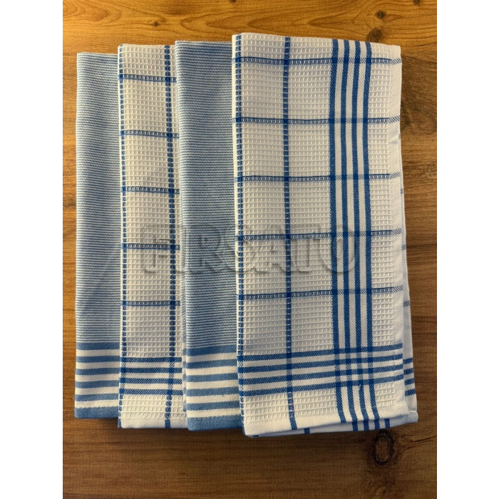 SoftPetek 4’lü Mutfak Havlusu & Kurulama Bezi Seti (50x70 cm, OEKO-TEX, Pamuklu)