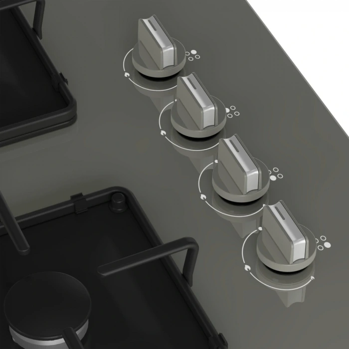 Beko BOCD K 6510 EG Gazlı Cam Tablalı Ocak