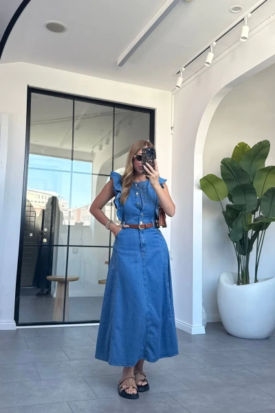 FIRFIRLI KOT ELBİSE