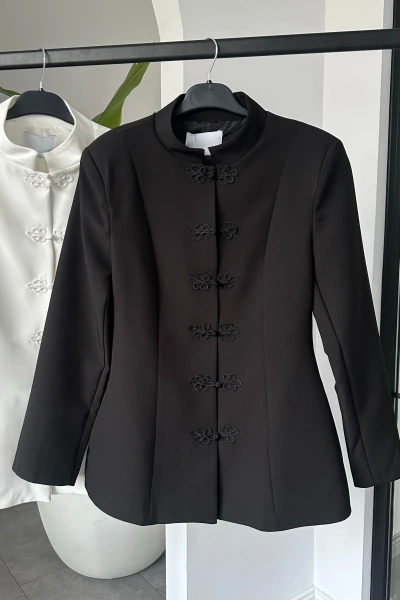 SİYAH NAPOLYON CEKET 8788