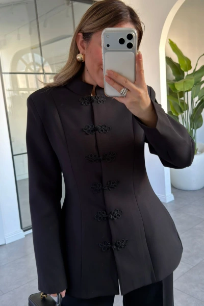 SİYAH NAPOLYON CEKET 8788