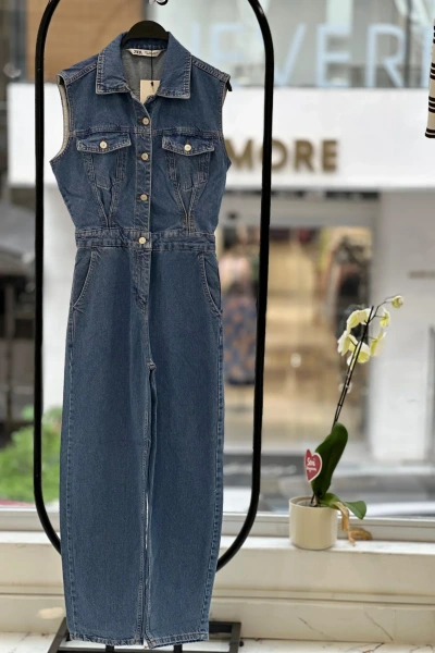 KOLSUZ ZR DENİM TULUM