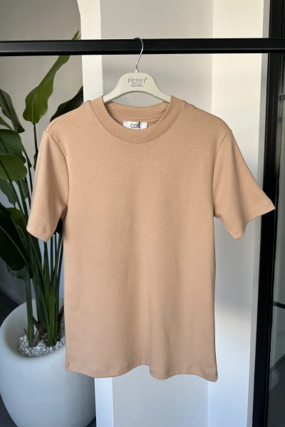 CS MARKA CAMEL T-SHİRT 5657
