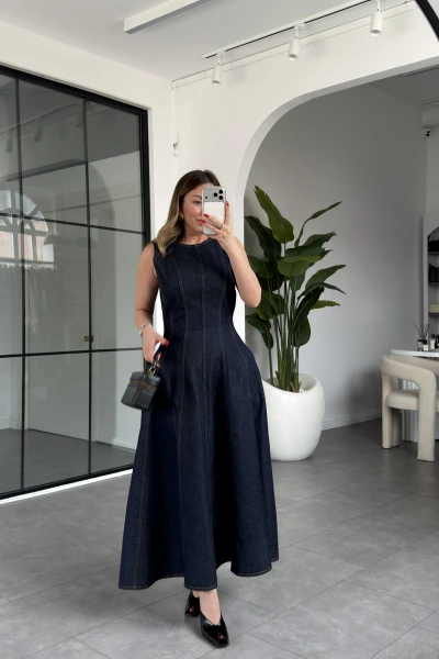 YIKAMALI KOT GODELİ ELBİSE 9672