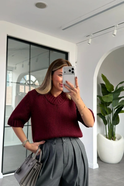 BORDO KISA KOL V YAKA KAZAK