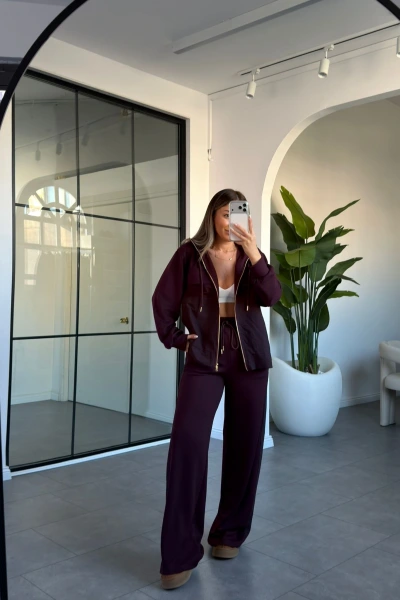 BORDO PARAŞÜT DETAY MODAL TAKIM