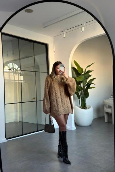 CAMEL IŞILTILI SALAŞ KAZAK