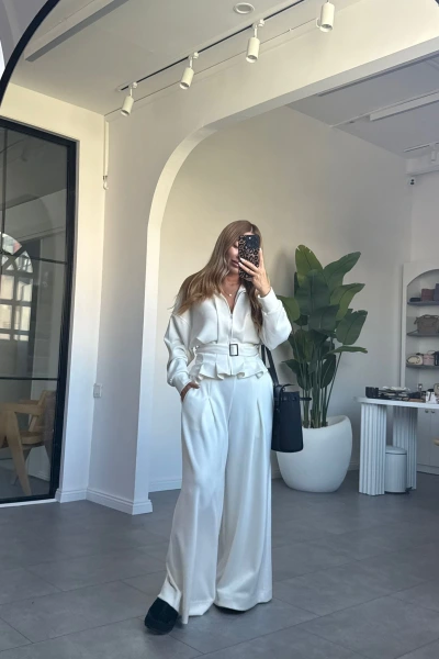 EKRU BELDEN OTURTMALI MODAL TAKIM