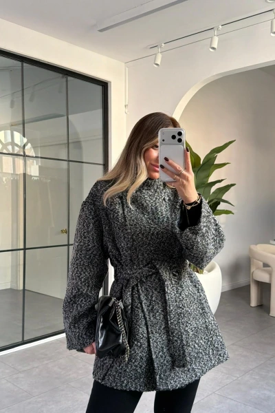 SİYAH SAKALLI KAŞE CEKET