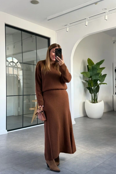 TARÇIN TRİKO ETEK ÜST TAKIM