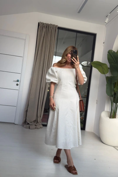 TAŞ BALON KOL ELBİSE