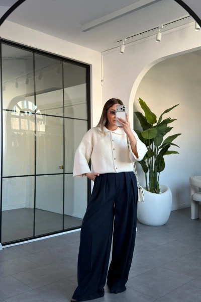 VANİLYA PREMİUM POLO YAKA HIRKA