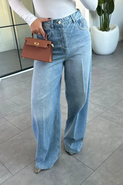 YÜKSEK BEL BOL PAÇA JEAN