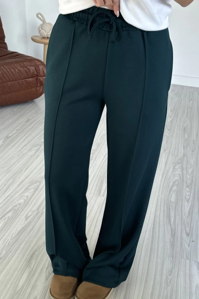 Zümrüt Çımalı Cepli Premium Eşofman Altı