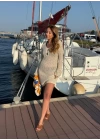 BEJ Beach Cover-Up Elbise