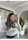 ANTRASİT DÜĞME DETAY BALACLAVA ŞAPKA