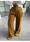TÜTÜN KEMERLİ PAPERBAG PANTOLON 1441