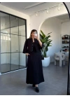 SİYAH ASKILI ELBİSE VE GÖMLEK TAKIM 9679